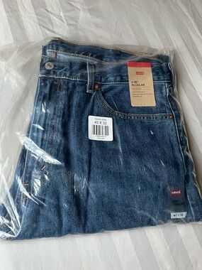 Levi's 505 Regular Fit Jeans 40x32.
